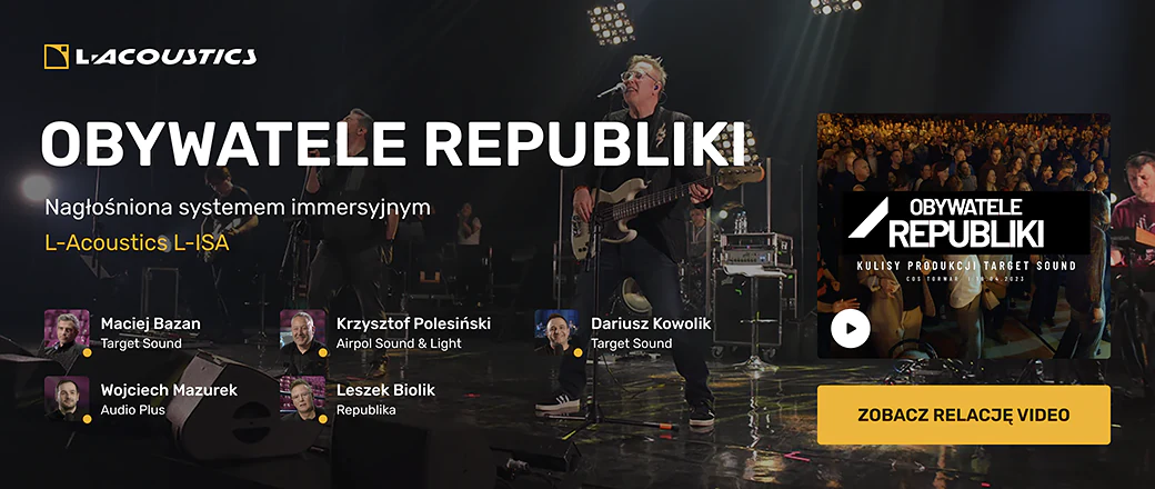Obywatele Republiki immersyjną ucztą dzięki L-Acoustics L-ISA