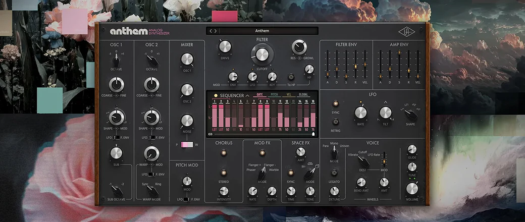 UAD Anthem - wirtualny monosynth od Universal Audio