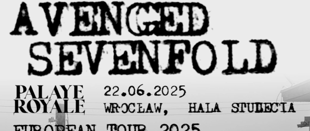 Palaye Royale przed Avenged Sevenfold we Wrocławiu