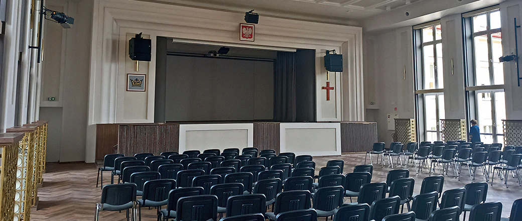 Ciekawe instalacje: Nagłośnienie w szkole w Mińsku Mazowieckim