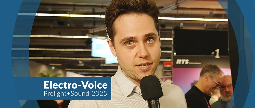 Electro-Voice EVOLVE 70/90 z europejską premierą we Frankfurcie