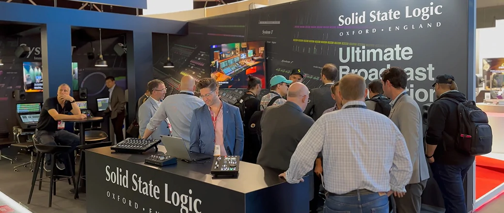 Solid State Logic na targach IBC 2023 w Amsterdamie