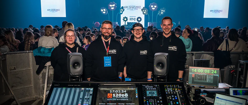 120dB pierwsi na świecie z mikserami SSL System T na FOH i MON