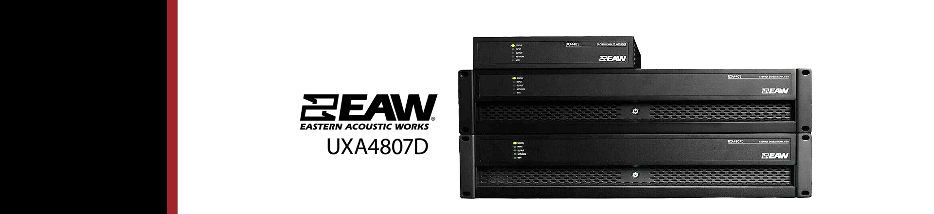 Co nowego w nowym wzmacniaczu instalacyjnym UXA4807D od EAW?