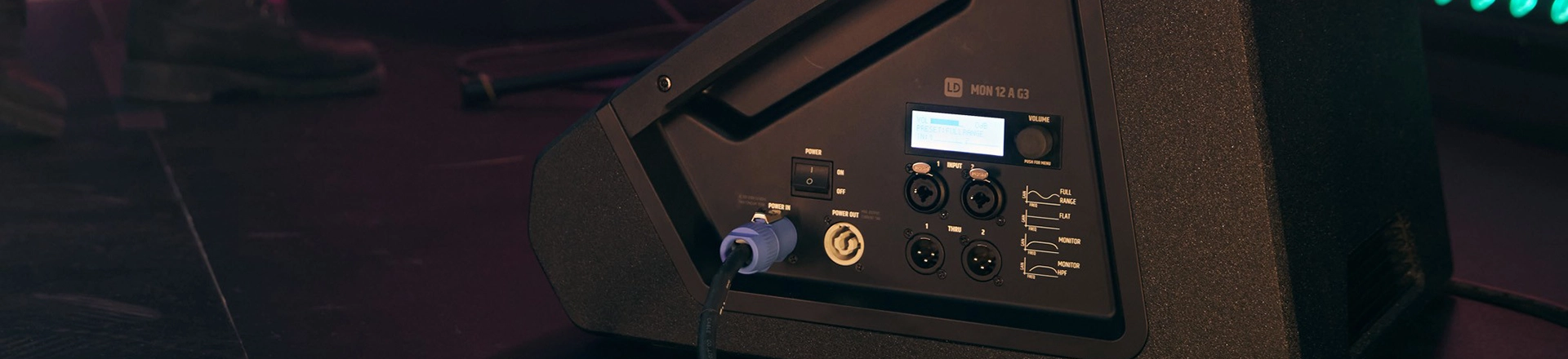 LD Systems i ciekawe aktywne monitory podłogowe MON G3