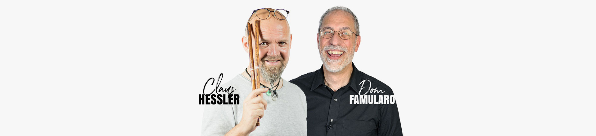 Dom Famularo i Claus Hessler w Żywcu, czyli Open Minded Drumming