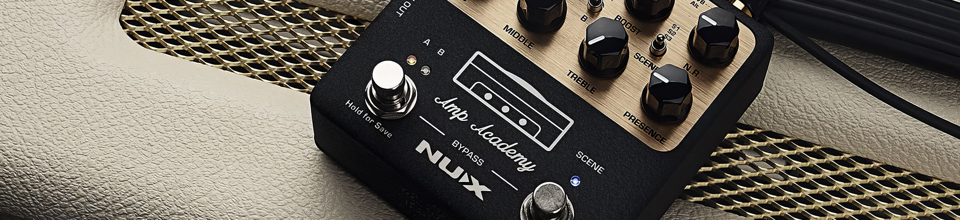 NUX Amp Academy - Kombajn brzmieniowy w wersji mini