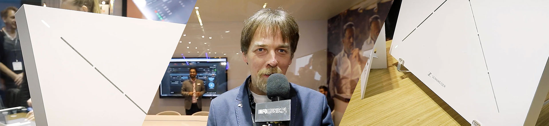ISE'19: Sennheiser pokazał drugą generację mikrofonu sufitowego TeamConnect Ceiling