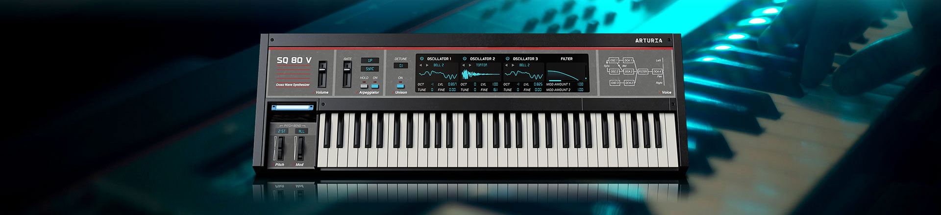 Arturia SQ80 V - organiczność cyfrowej syntezy