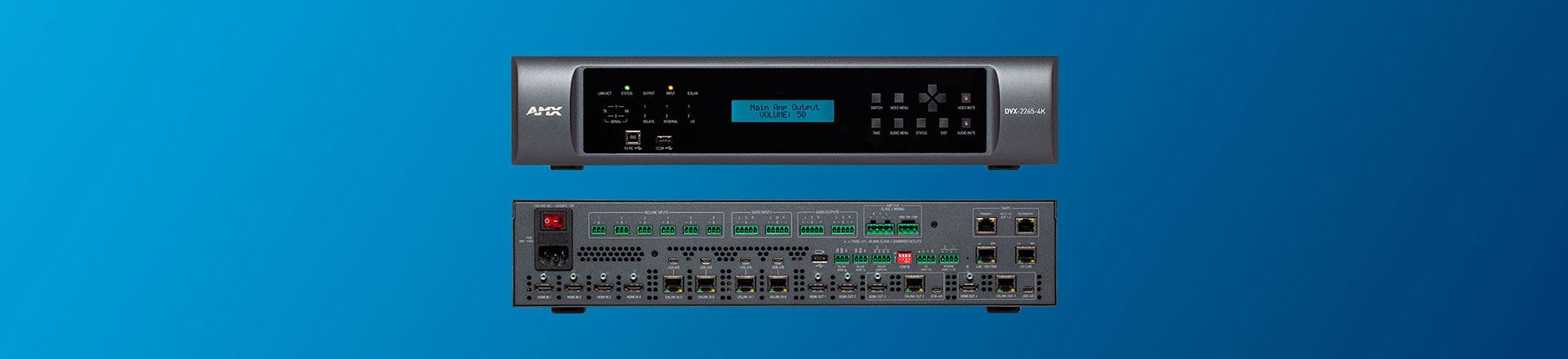 AMX DVX-4K - Wyjątkowe produkty do instalacji AV