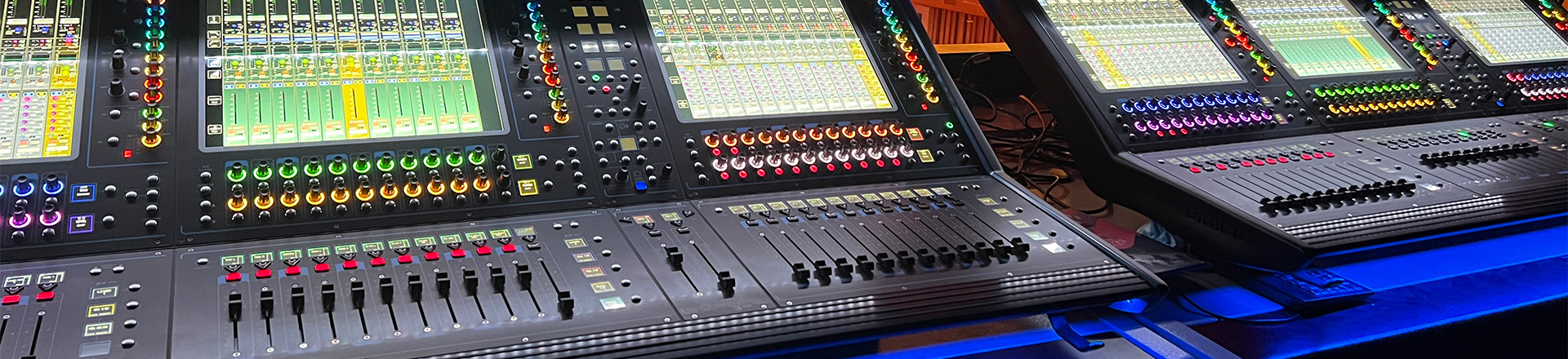 Konsolety DiGiCo Quantum 338 w Yun Hall Culture and Art Centre