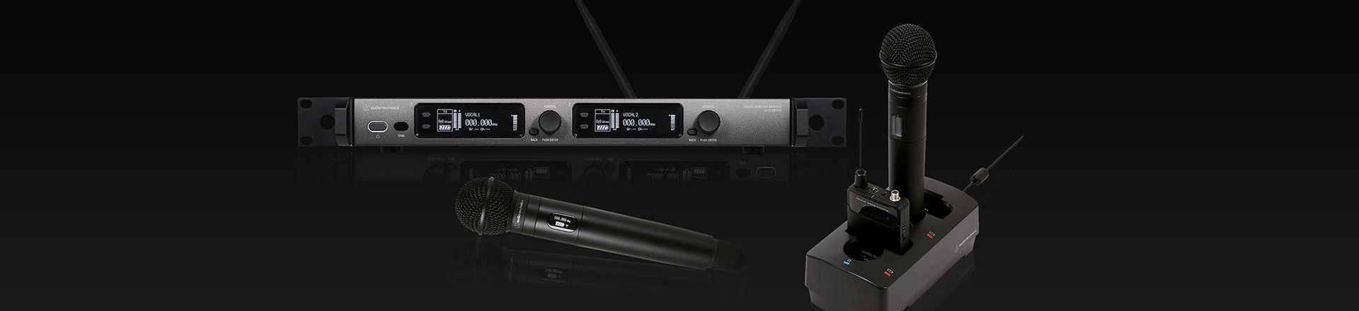 Audio-Technica prezentuje system bezprzewodowy serii 3000 z obsługą Dante