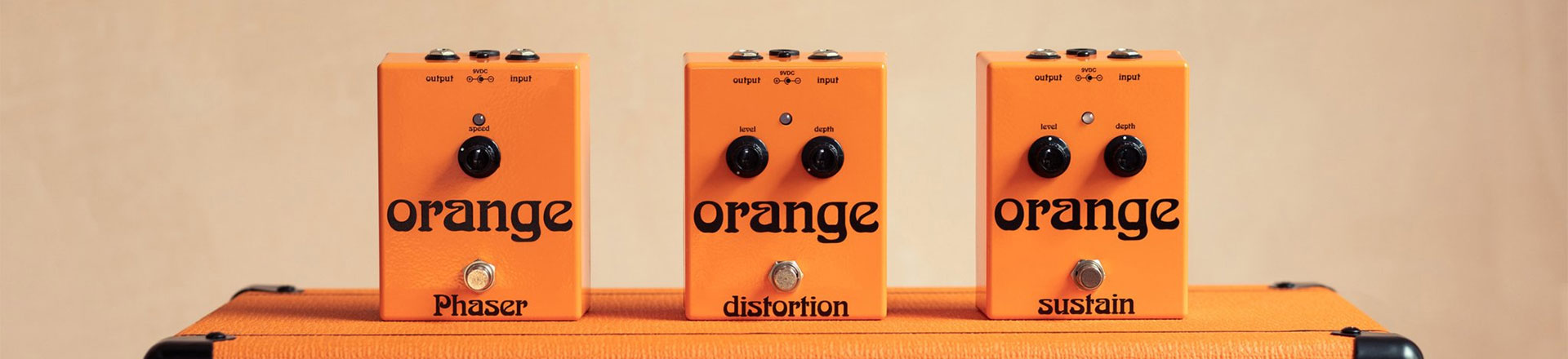 Vintage Pedals - Nowe efekty od Orange, nawiązujące do klasyki lat 70-tych