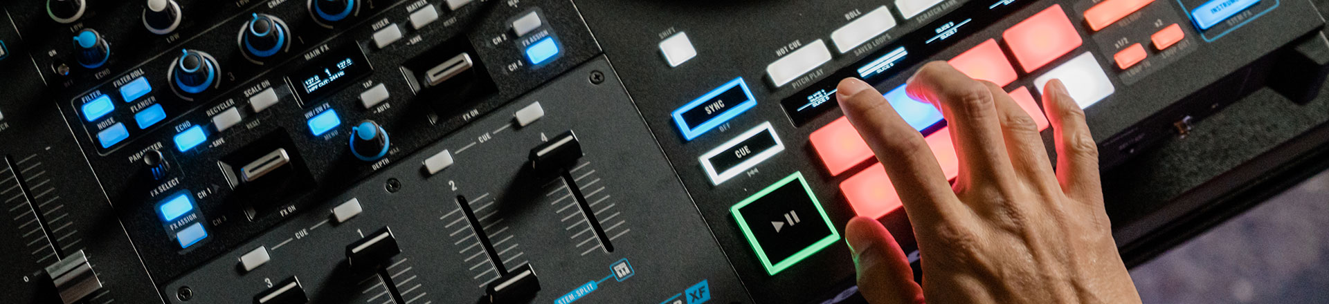 Rane Four - Nowy kontroler DJ do pracy z formatem Stem