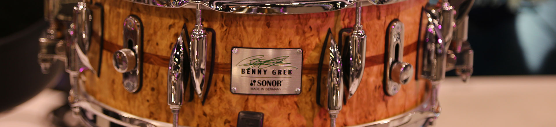 NAMM'20: Sonor - nowy werbel sygnowany przez Bennego Greba