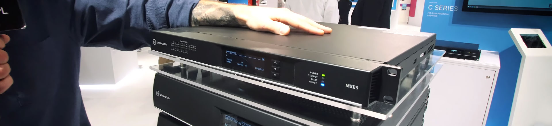 ISE'20: Dynacord MXE5 - nowa matryca audio do instalacji i Live