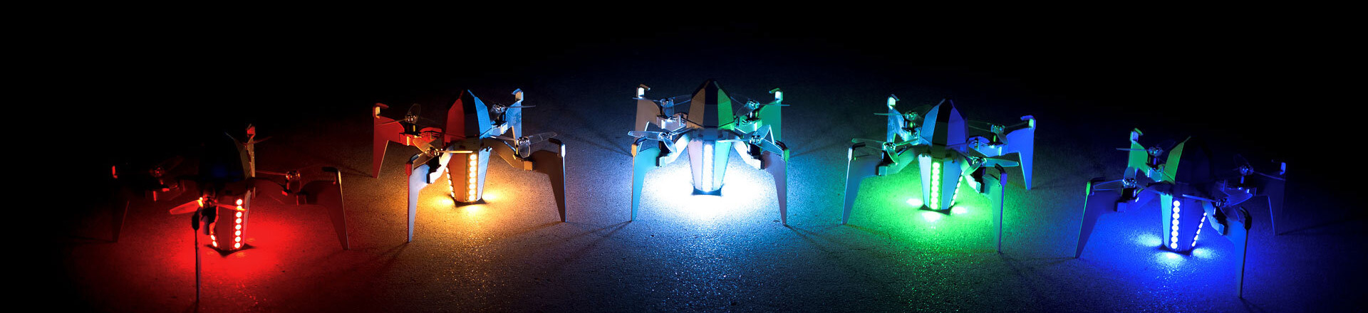 LED rocket - Ekologiczne pokazy świetlne od Rammaxx