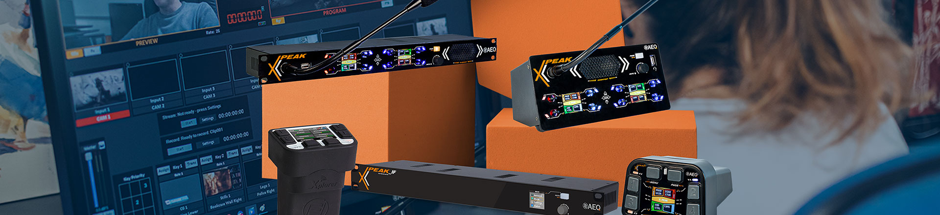 AEQ Xpeak - Rozproszony globalny system interkomowy