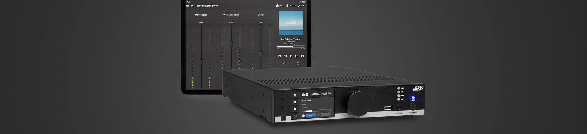Audac MFA - Rozwiązanie audio typu "wszystko w jednym"