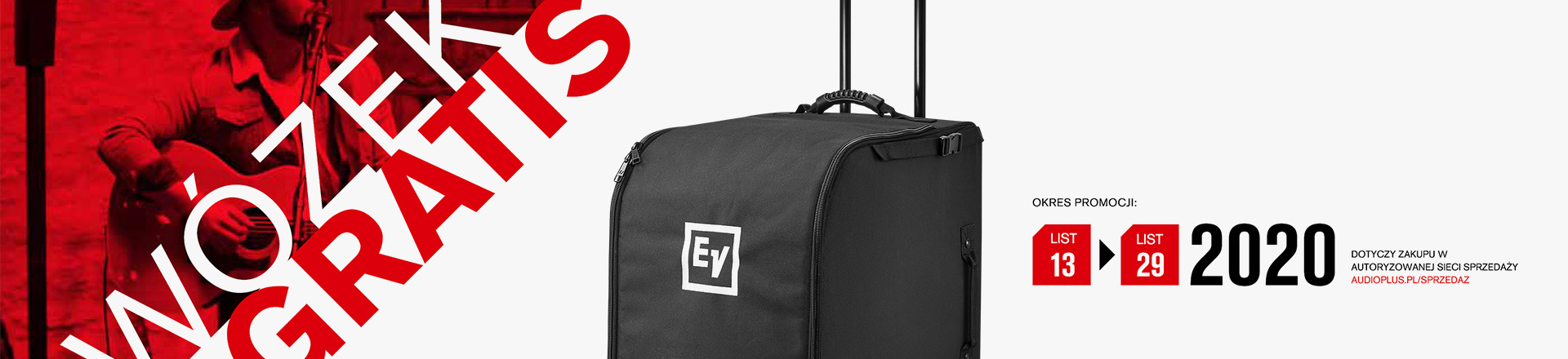 Electro-Voice EVOLVE teraz z wózkiem transportowym gratis!