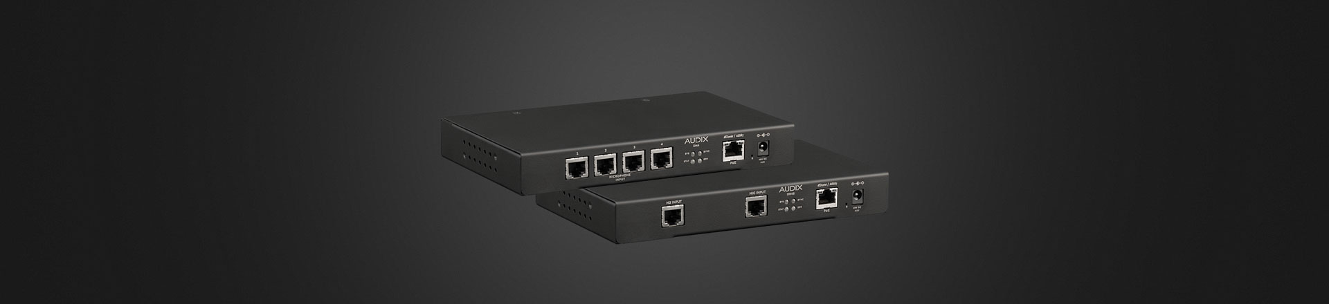 Audix DN4 i DN43 - Interfejsy mikrofonowe w systemie AES67