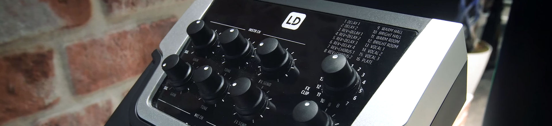 LD Systems FX 300 procesor dla wokalistów - zostań panem swojego brzmienia