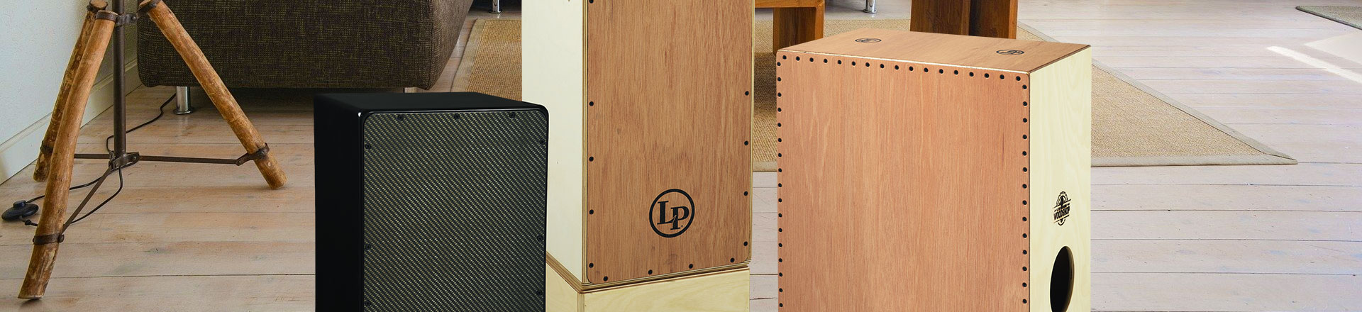 Latin Percussion prezentuje trzy nowe cajony