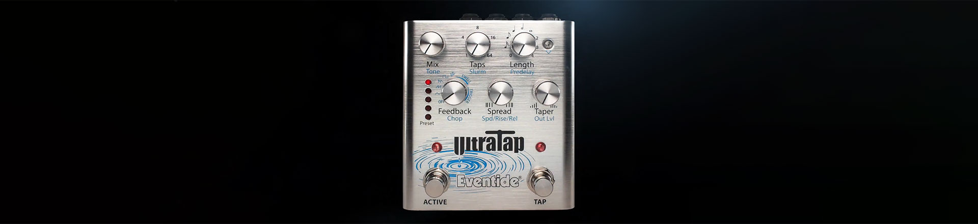 UltraTap Delay - Przestrzenny mini-kombajn od Eventide
