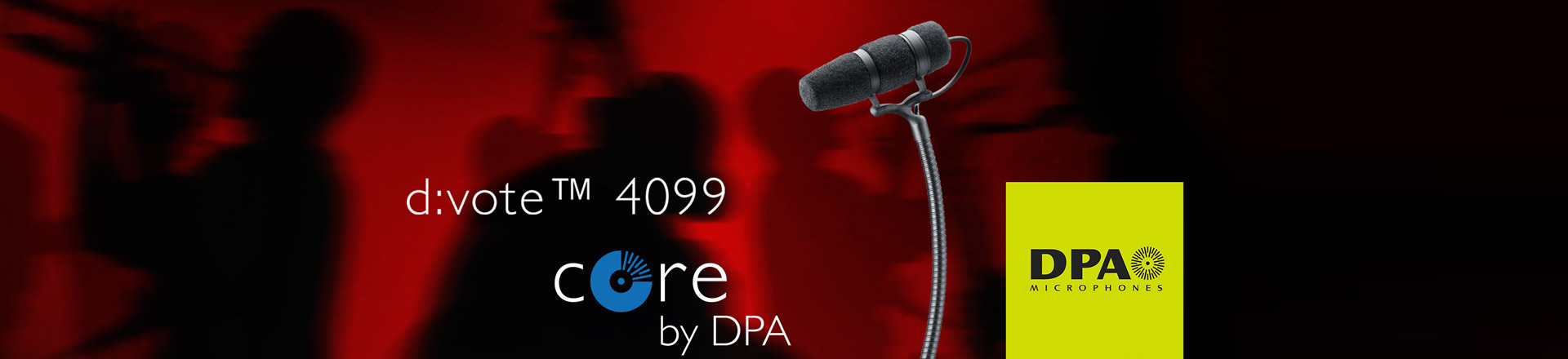 DPA: Technologia CORE już w mikrofonach d:vote 4099