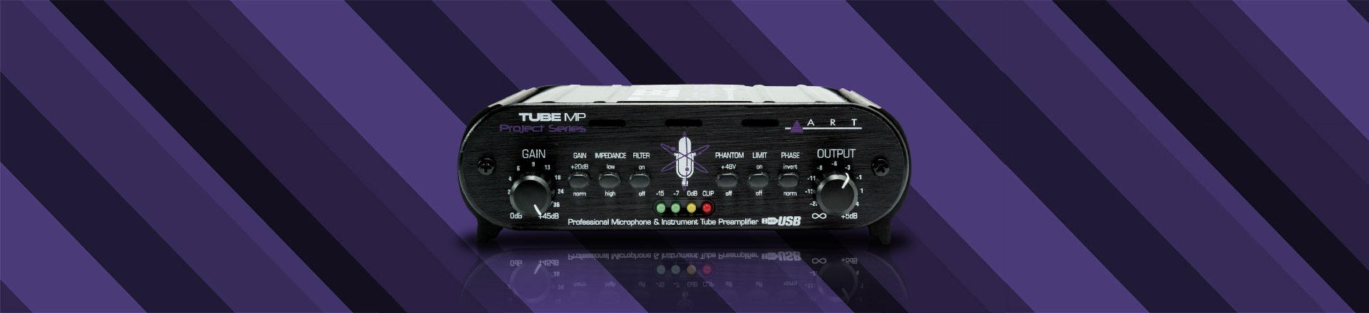 Studio nagrań za 399 zł? Poznaj ART Tube MP USB - lampowy przedwzmacniacz.