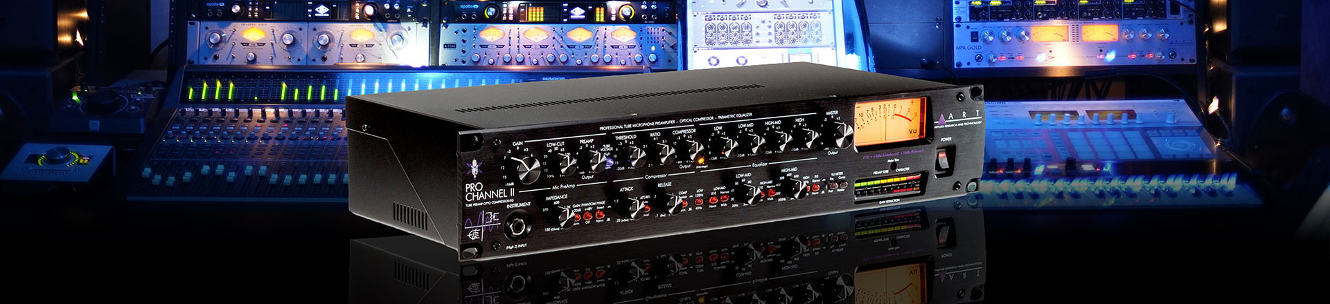 Lampowy tor audio z ART Pro Channel II