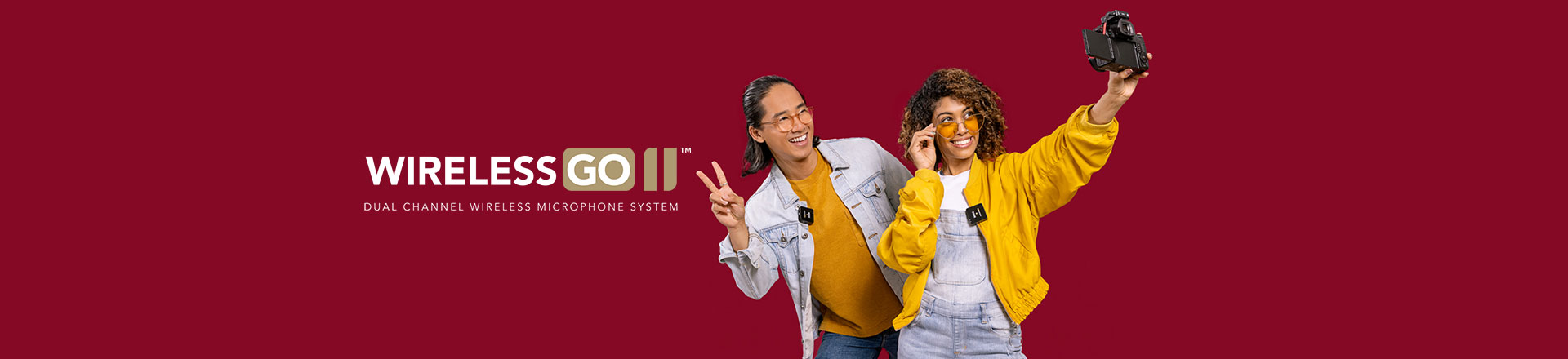 Wireless GO II - Ultrakompaktowy system bezprzewodowy od RODE