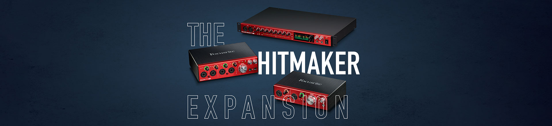 Hitmaker Expansion bezpłatnie dla nowych posiadaczy interfejsów Focusrite Clarett USB i OctoPre