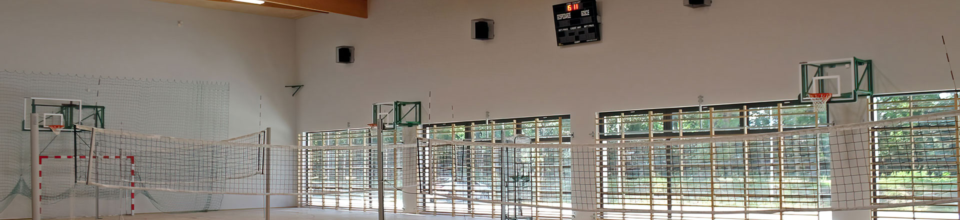 Ciekawe instalacje: Nagłośnienie hali sportowej przy SP nr 2 w Sochaczewie