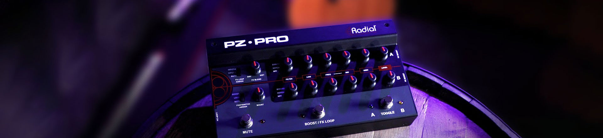 Radial PZ-Pro - preamp akustyczny z górnej półki
