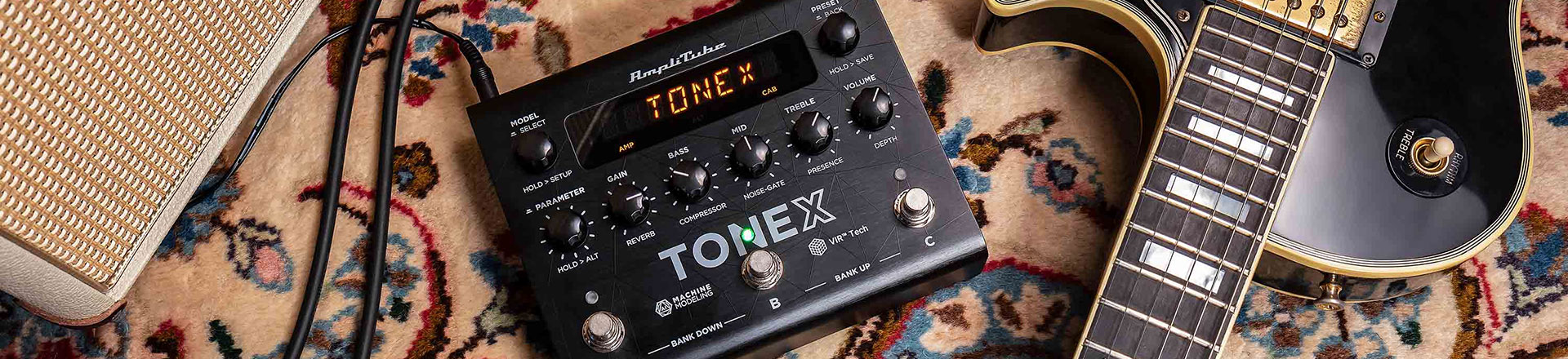 IK Multimedia Tonex Pedal - Tysiące brzmień w zasięgu ręki