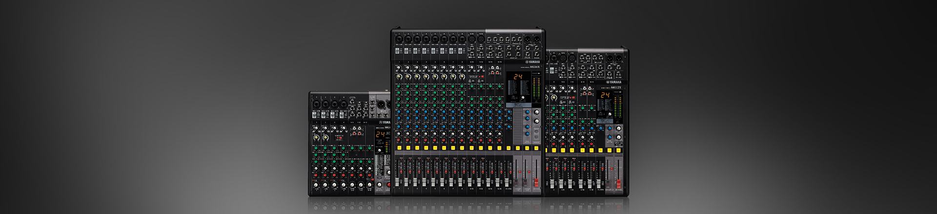 Yamaha wprowadza do sprzedaży nowe konsolety MG Series