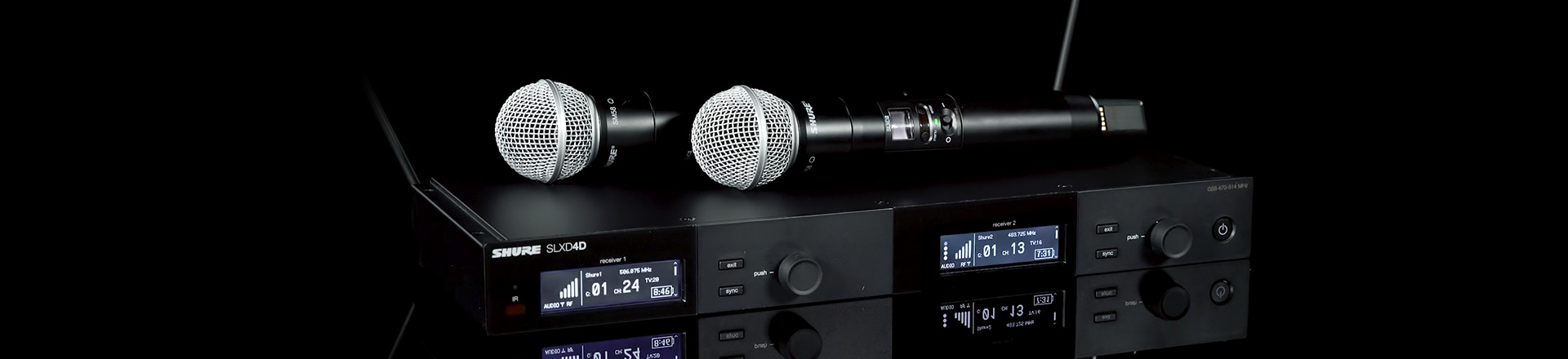 Shure ujawnił nadchodzące funkcje systemów SLX-D