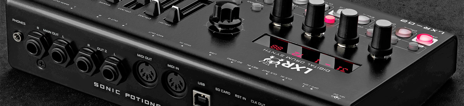 Nowy syntezator perkusyjny - Sonic Potions x Erica Synths LXR-02