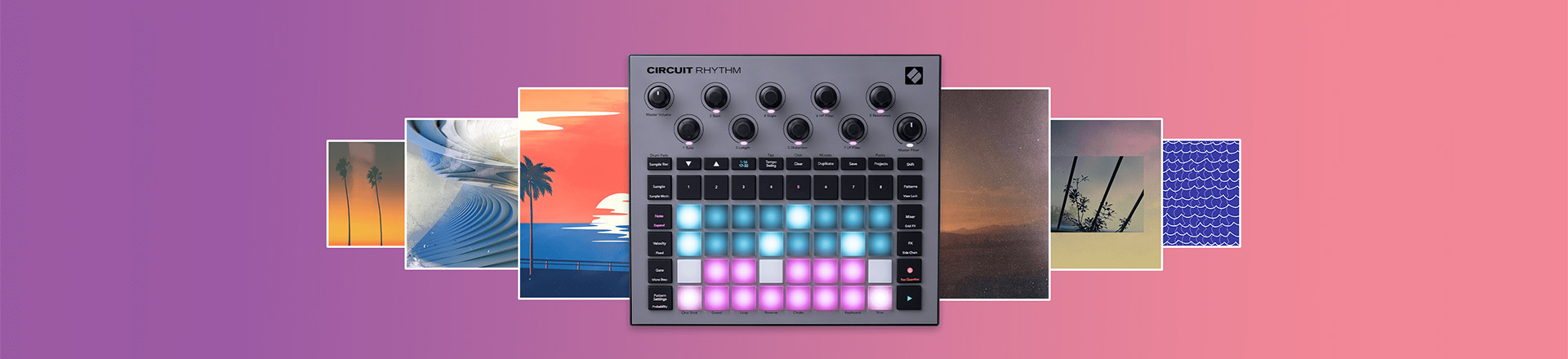 Novation udostępnił 6 darmowych paczek sampli dla Circuit Rhythm