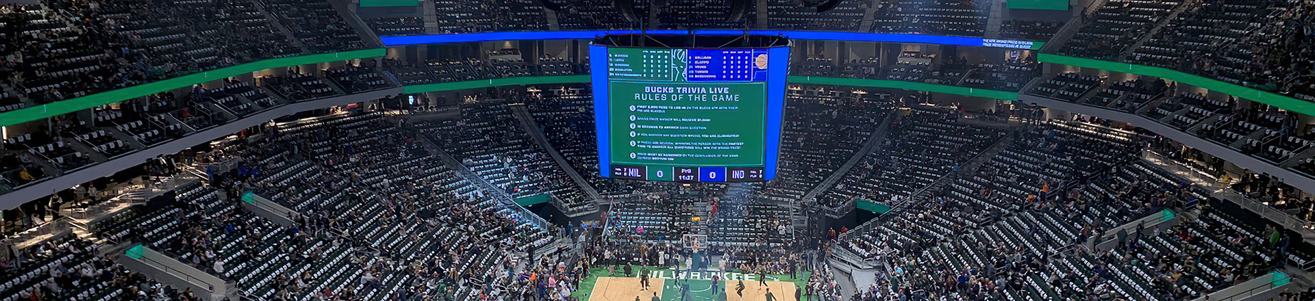 Milwaukee Bucks wygrywają 75 finały NBA na nowym stadionie z wyposażeniem Harmana