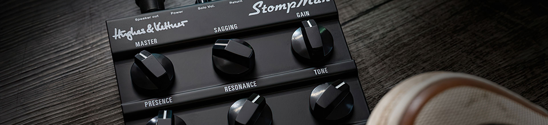 Stompman - Wzmacniacz wielkości kostki od Hughes & Kettner