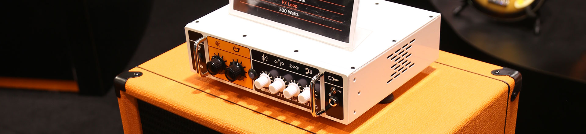 NAMM'20: Orange Little Bass Thing - miniaturowy Mike Tyson