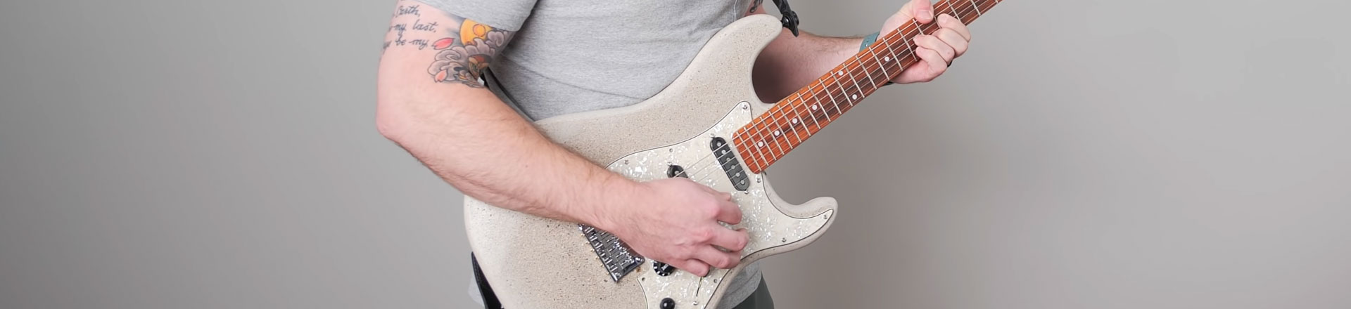 Gitarowe dziwolągi: gitara z... betonu!