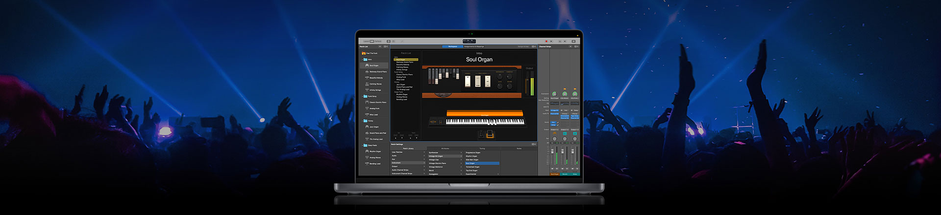 Apple aktualizuje aplikacje Logic Pro, MainStage i GarageBand
