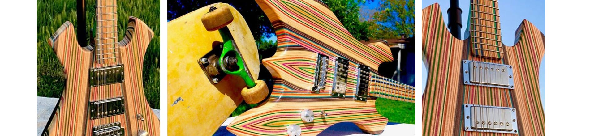 Gitarowe dziwolągi: gitara z deskorolek. To nie żart!