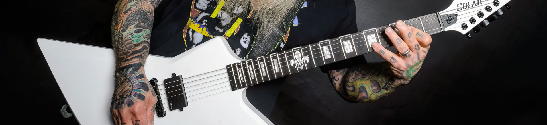 Solar Guitars & Kirk Winsdein prezentują sygnowaną gitarę
