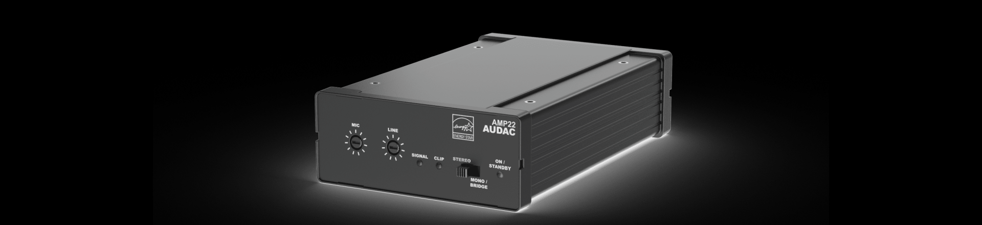 AMP22: kompaktowy "mini" wzmacniacz instalacyjny od Audac