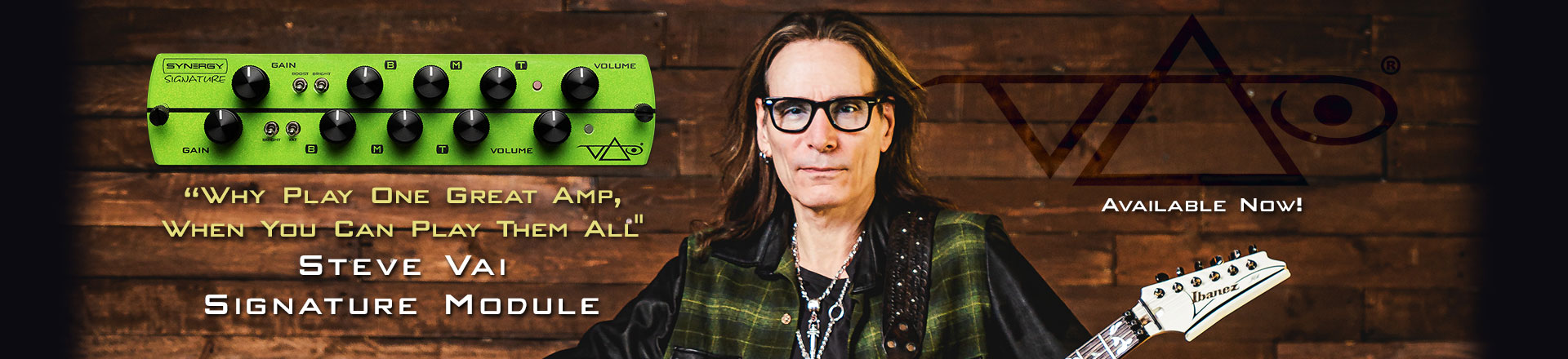 Synergy Amps i Steve Vai łączą siły przy sygnowanym preampie