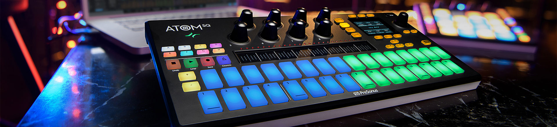 Atom SQ - Najnowszy MIDI pad kontroler od PreSonus